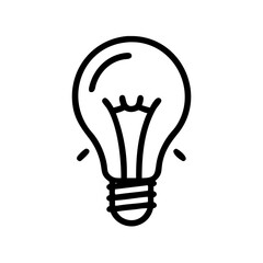 Icon of a Light Bulb