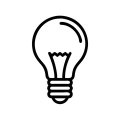 Icon of a Light Bulb