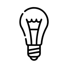Icon of a Light Bulb