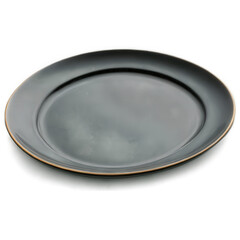 Plate empty isolate on white background. Selective focus. food.