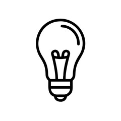 Icon of a Light Bulb