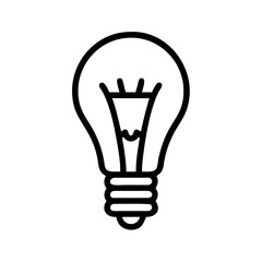 Icon of a Light Bulb