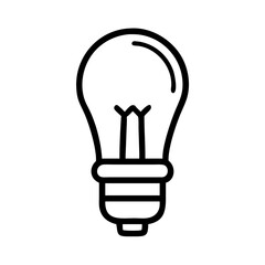 Icon of a Light Bulb
