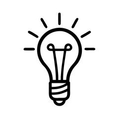 Icon of a Light Bulb