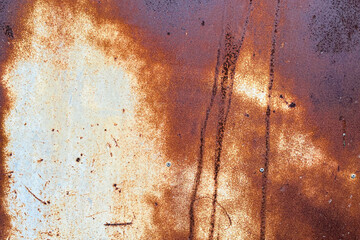 Rusty and Dirty Metal texture Background