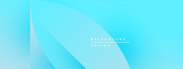 Abstract blue gradient background. Smooth curves create dynamic visual effect. Minimalist design with text overlay. Simple, modern aesthetic.