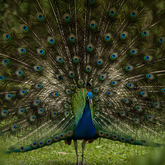 Obraz premium Peacock Feathers Stunning HD Image
