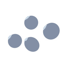 Blueberry Clipart PNG – Hand-Drawn Summer Fruit Illustration – Transparent Background

