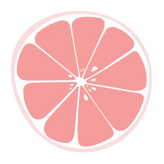 Pomegranate Clipart PNG – Hand-Drawn Summer Fruit Illustration – Transparent Background