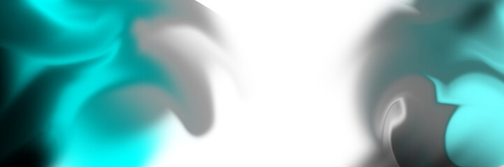 grey, dark turquoise neon glowing color effect on transparent background, graphic design overlay, gradient wavy 