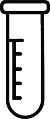 Test Tube with Cap Icon