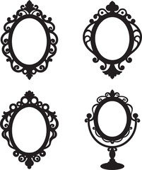 set of vintage frames