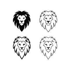 Lion Head Vector