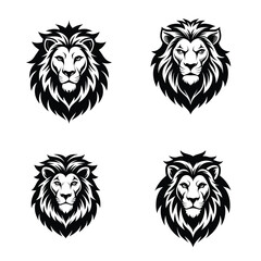 Lion Head Vector