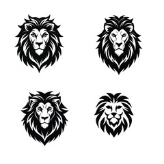 Lion Head Vector