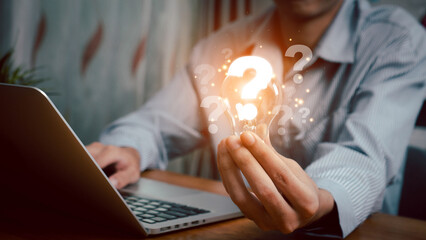  Question mark and root cause analysis concept. solution, analyze
root cause and solution concept.