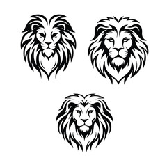 Lion Head Vector