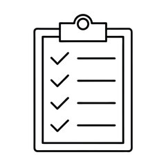 clipboard with checklist