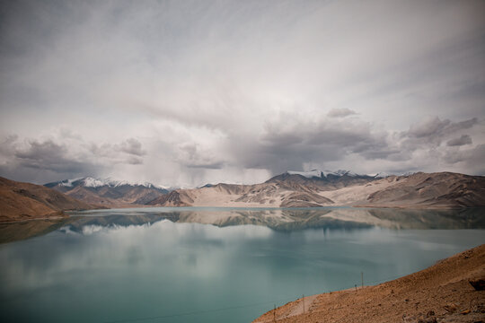 The most beautiful place in Xinjiang, China, Baisha Lake in Kashgar