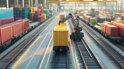 Automated Container Terminal: Precision and Efficiency in Cargo Handling