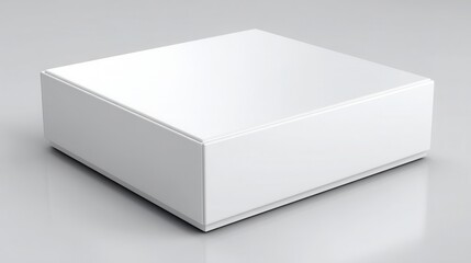 Fototapeta premium A stunning image of software Box Wth Slip Case White Blank 3D Rendering Mockup.