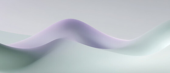 Fototapeta premium White Solace Interface 04 Fluid Transition Layer.