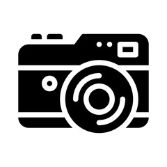 camera glyph icon