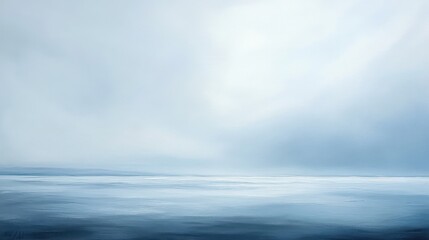 Fototapeta premium Tranquil, hazy, atmospheric landscape