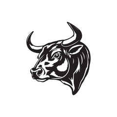 Steer / Bull Logomark Logo Icon