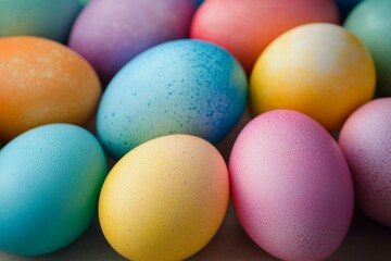 Colourful eggs