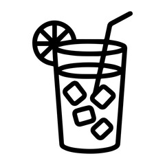 Lemonade icon on white background vector
Vector Thai food icon