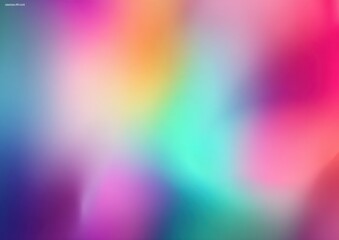 Fototapeta premium Soft pastel gradient background with blurred colorful textures, minimalist flat design for website headers and branding materials