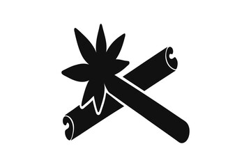 cinnamon--silhuette---vector-art-illustriton-white.eps