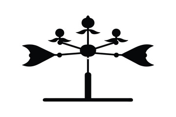 decorative-anemometer-silhuette---vector-art-illus.eps