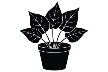 leafy-green-plant-in-a-planter--vector-art-illustr.eps
