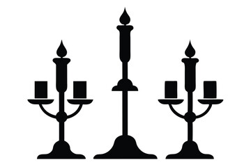 metal-candlesticks-silhuette---vector-art-illustri.eps