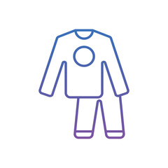 Pyjamas Vector icon