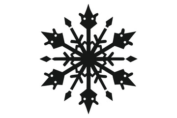 rustic-snowflakes-silhuette---vector-art-illustrit.eps