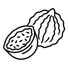 dried-fruit--icon-line-art-vector--
