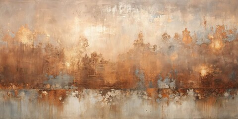 Abstract Textured Wall in Earthy Tones A Visually Striking Background Image for Design Projects