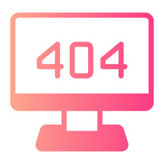 error gradient icon