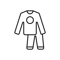 Pyjamas Vector icon