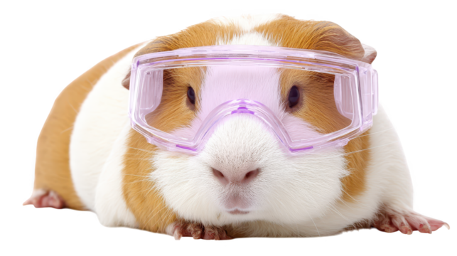 Adorable guinea pigs, a closeup look at these gentle and charming furry pets