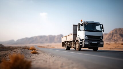Streamlined EV Fleet in Dry Open Space