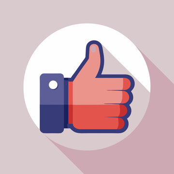 recommend clip art: Thumbs Up Icon Positive Feedback Approval Gesture