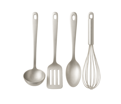kitchen utensils isolated on white isolated on transparent or white background png
