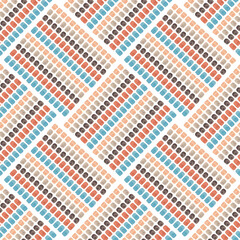 Seamless abstract pattern. Multicolored watercolor brushstrokes. Rectangles of strokes. Perfect for your design of bed linen, tablecloth and other basic textiles