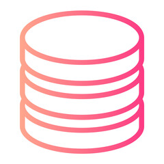 database gradient icon
