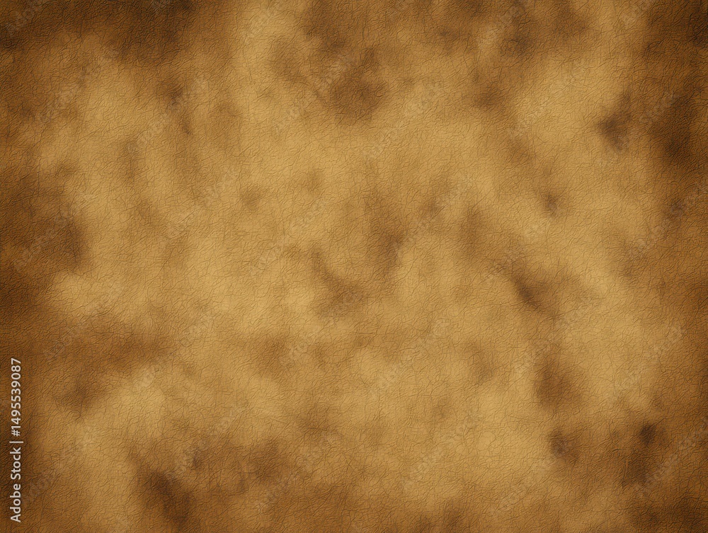 Poster textured background with warm brown tones and subtle cloud patterns ideal for design projects, print
