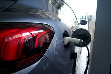 Car electric charging plug  in home